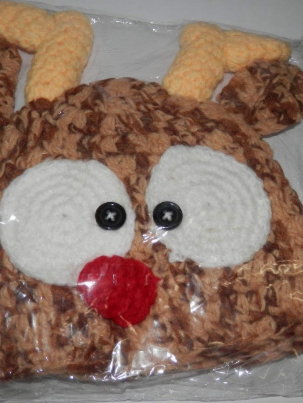 Oh Deer! Adorable Crochet Reindeer Beanie Hat
